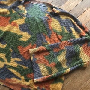 Camo Gilded Intent top